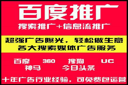 百度竞价推广代运营经典案例分析